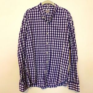 Mens J. Crew Long Sleeve Button Down Slim Fit Shirt XL